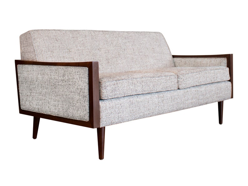 Mid Century Modern Love Seat Casara Modern Tyler Love Seat Sofa