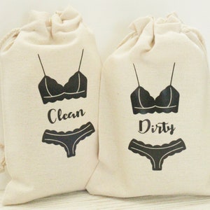 clean dirty underwear travel bag