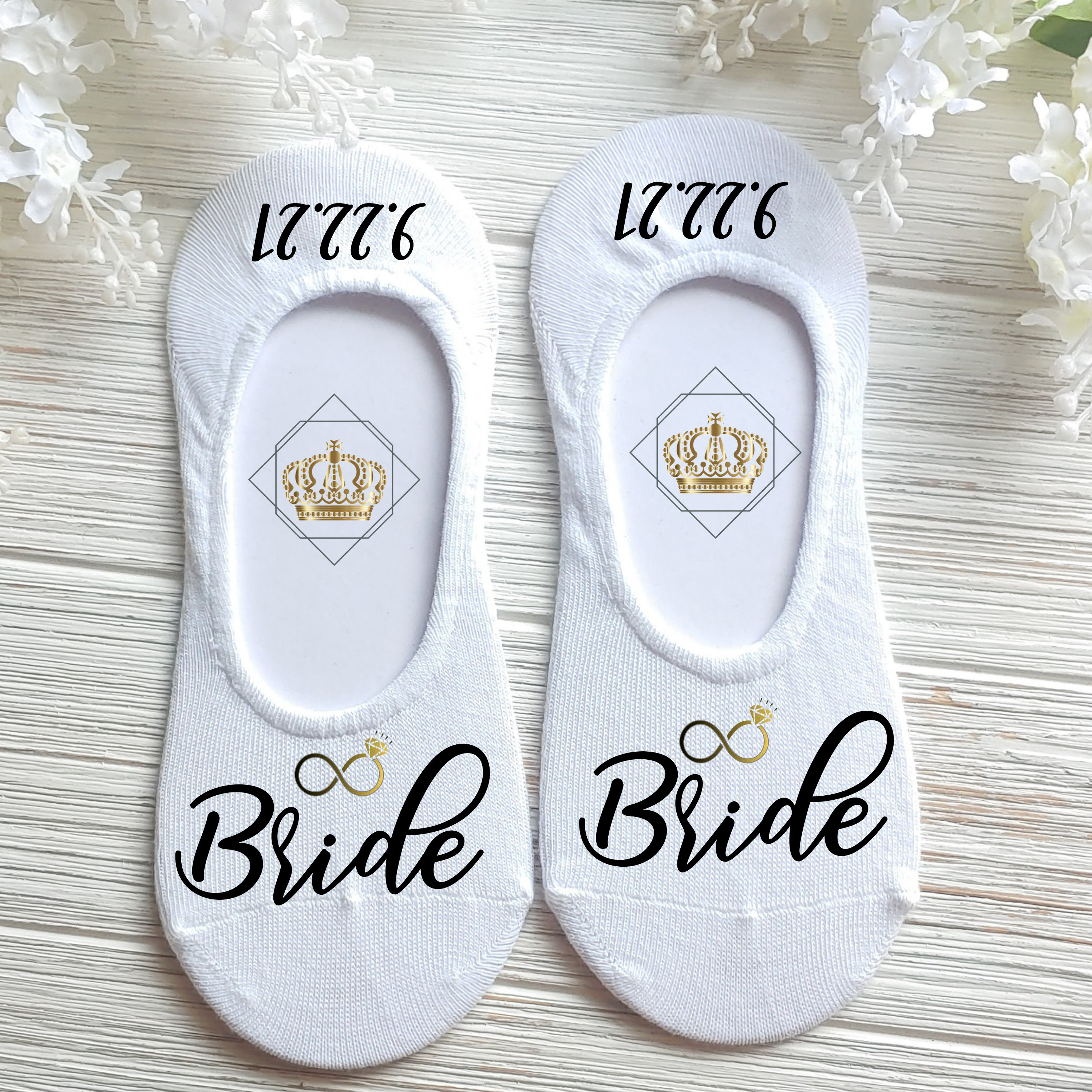 Personalized Brides Socks Wedding Socks Bridal Party Socks | Etsy