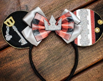 Kingdom Hearts Sora inspired Minnie Mouse ears headband