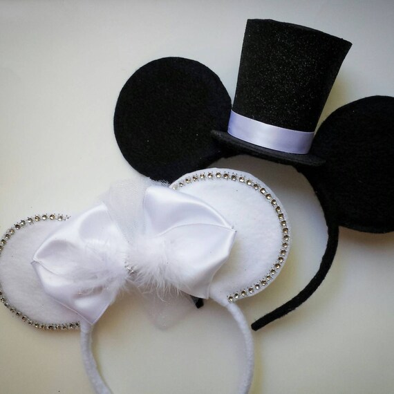 disney world bride and groom ears