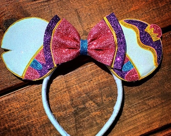 Mrs. Potts Halloween and Chip Beauty and the Beast inspired Minnie Mouse ears headband girls belle beauty and the beast inspired Teapot