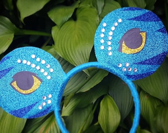 Avatar Pandora Neytiri Inspired Minnie Ears Headband