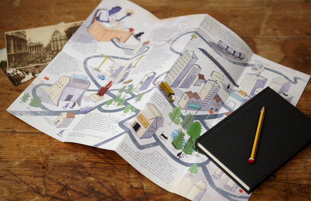 Writing People: A Writing Map for Crowded Places - Etsy