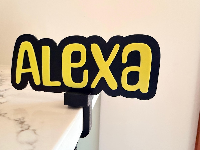 Anywhere Clamp-on Custom Nameplate: Desk, Chair, Garment Rack, Team ...