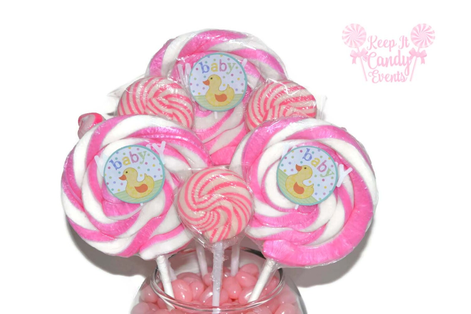 Pink Baby Girl Shower Centerpiece Baby Shower Centerpiece Etsy