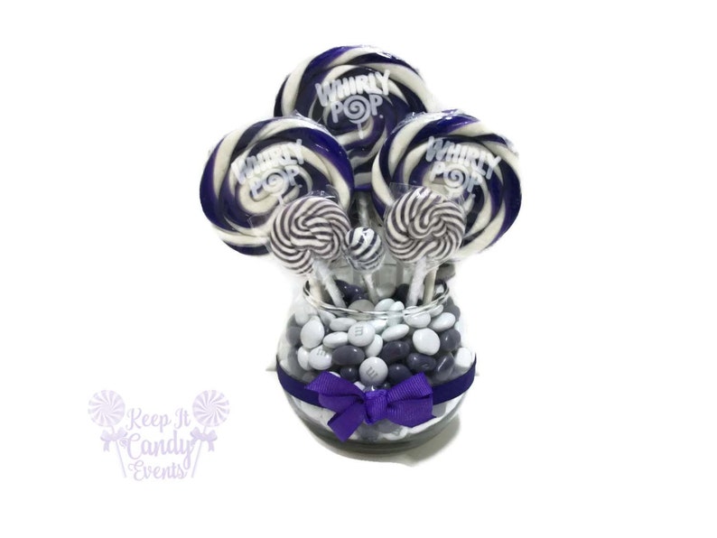 Small Purple Candy Centerpiece Purple Quinceanera Ideas Etsy