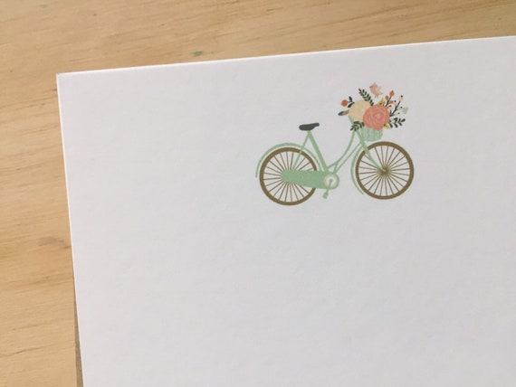 mint green vintage bike with basket