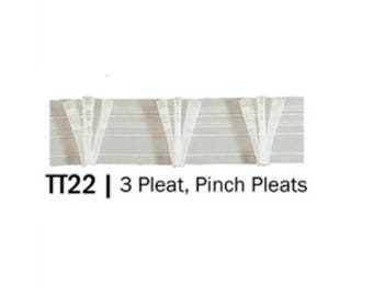 Sew On Triple Pinch Pleat Header Tapes Drapery Tape Pleat Tape Etsy
