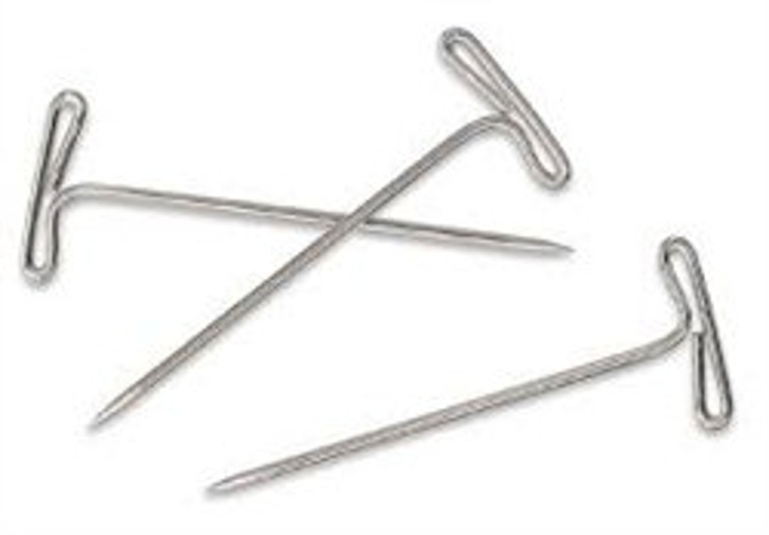 Bulk T Pins size 32 2 inch 1/2 lbs (About 250 pins)