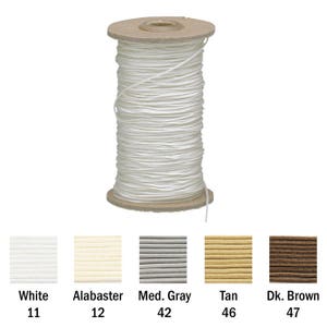 Roman Shade Lift Cord 1.8mm x100 yds Window Treatment Drapery Sewing Supplies  Shade Cord
