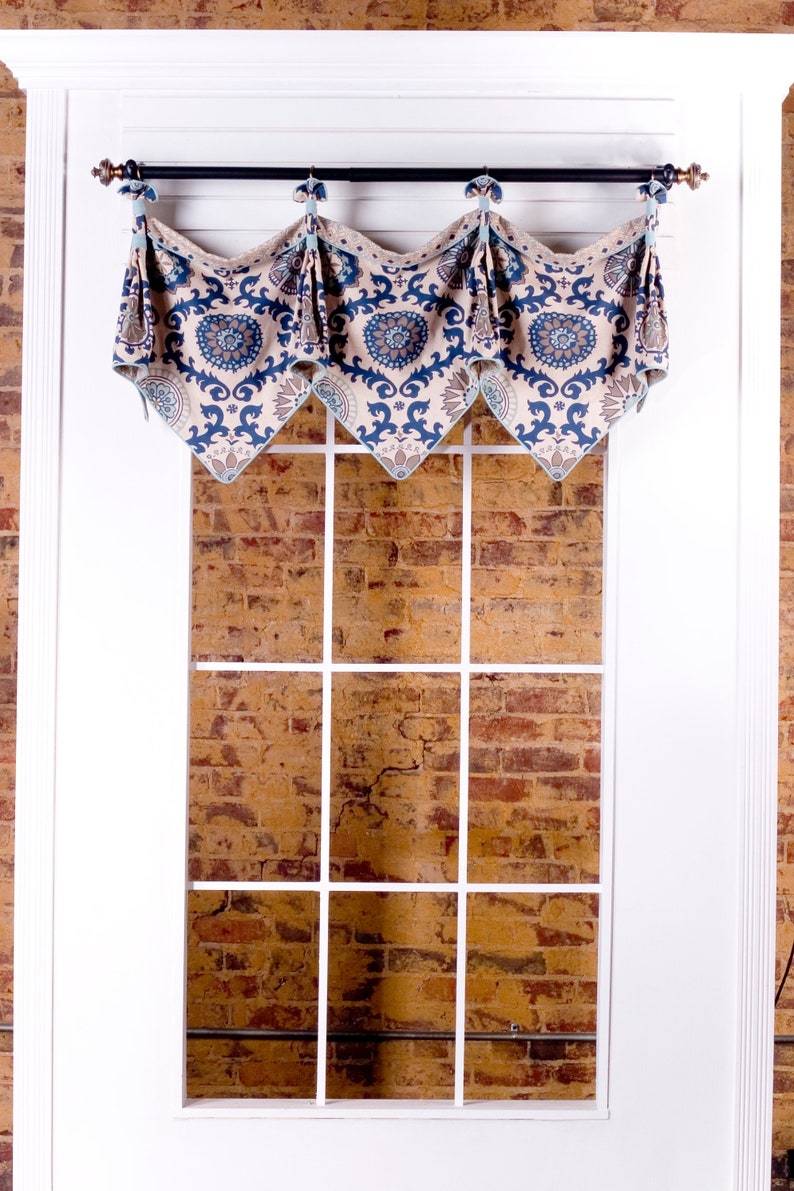 Emily Valance Pattern by Pate Meadows Drapery Suppliesdiy Etsy