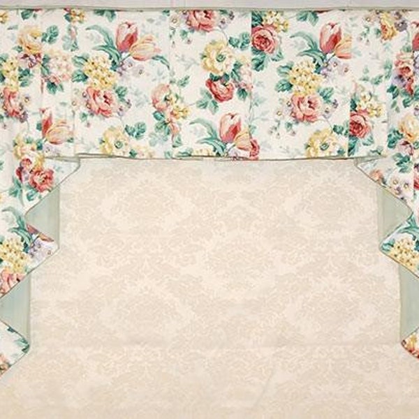 Valance With Jabots Etsy