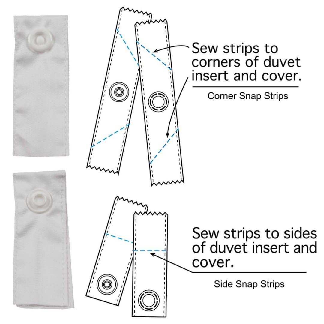 Buy Duvet Cover Snap Strips Comforter Clips Donuts DIY Home Decor Bedding  Craft Sewing Supplies Online in India 