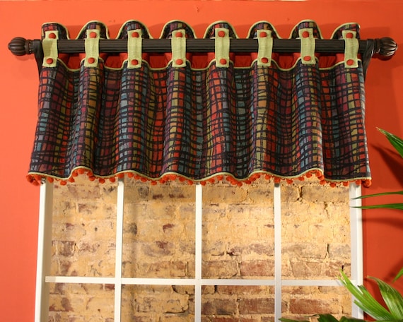 Pate Meadows Melissa Pleated Valance Window Valance Sewing Etsy