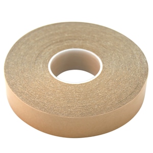 May include: A roll of brown packing tape with a white core.