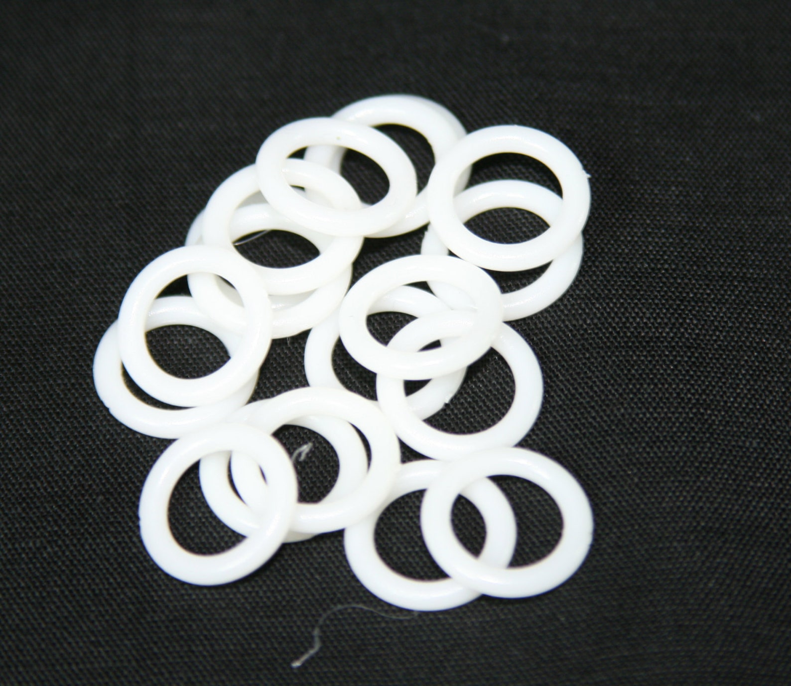 Window Shade Ring Sew on White UV Rings 1000 Pack Window Treatment Roman Shades Sewing ...