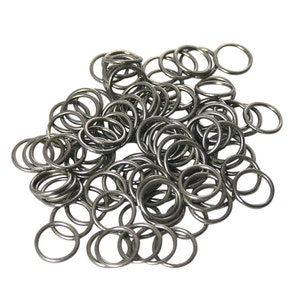 1000 Nickel Plated Sew On Rings - Roman Shade Supplies   22-11065N-1000
