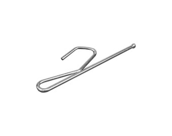 40 Pack 2.75" Short Neck Drapery Pleat Single Prong Pins  For Deep Pleat Tape  Curtains - Home Decor  DIY  Supplies DP41SN