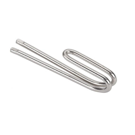 Two Prong Curtain Hooks Dp20 Pins Steel Zinc Drapery Supplies Etsy