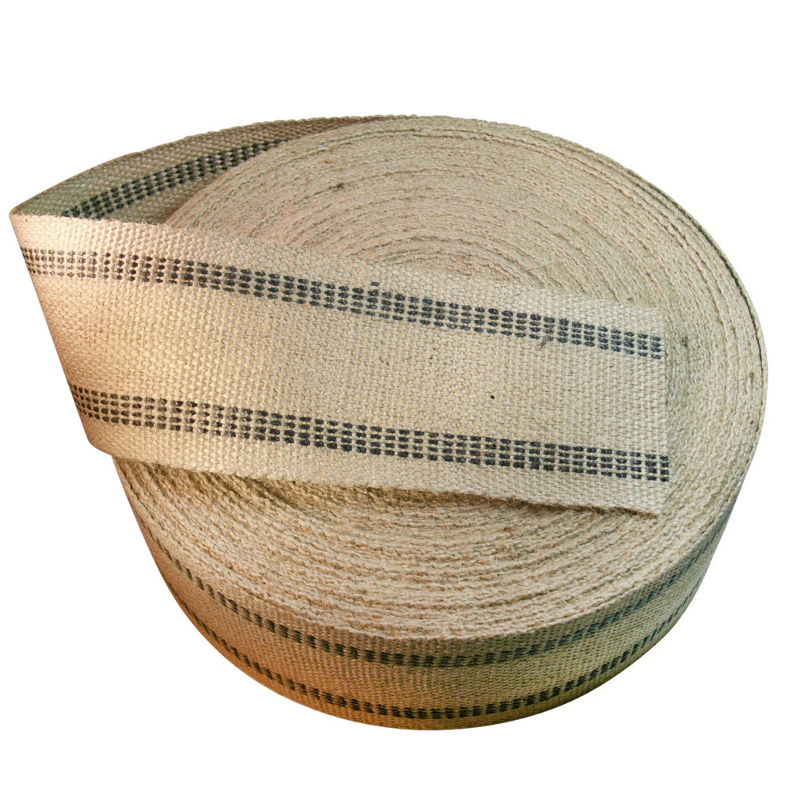 Jute bing 3 1/2 Black 4 Yds See Upholstery Larger Etsy