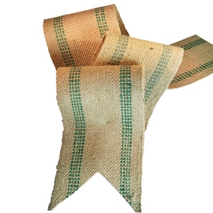 Heavy Duty Jute Furniture Webbing Upholstery Supplies Tools DIY Home Decor 3 1/2&quot; Green - 12 Yds Roll  See Crafts for 4 yds