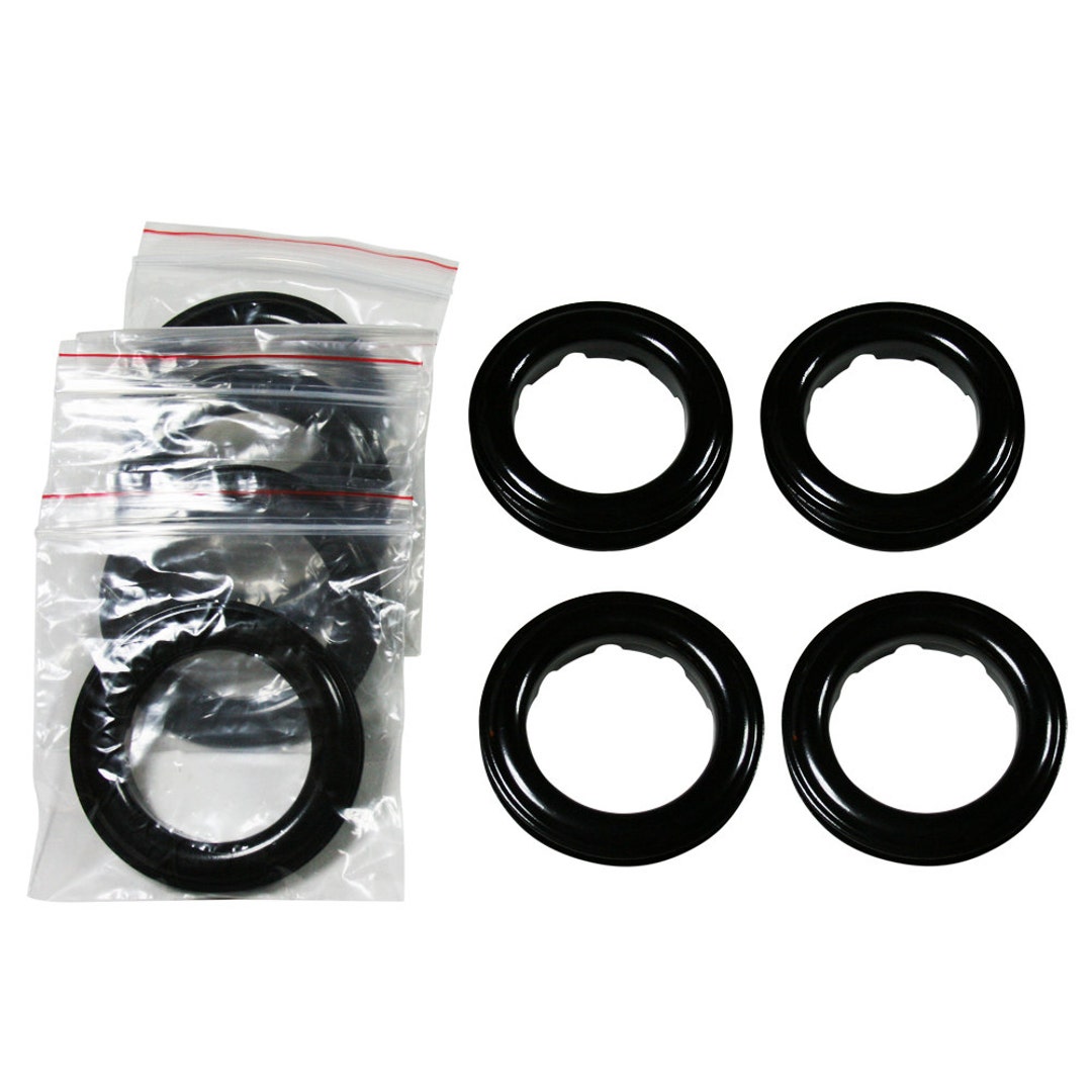 Black Fast Set Metal Curtain Grommets GE12K 8pack Size 12 Sewing