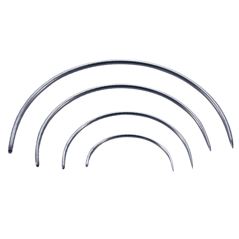 4 Pcs. Curved Upholstery Needles Pins DIY Sewing Supplies Etsy