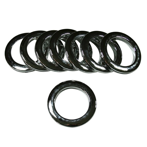 Chrome Plastic Curtain Grommets 1 7 8 Id 15 22 Gp15 C8 Etsy