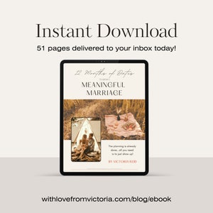 12 Months of Dates to Grow a Meaningful Marriage Ebook