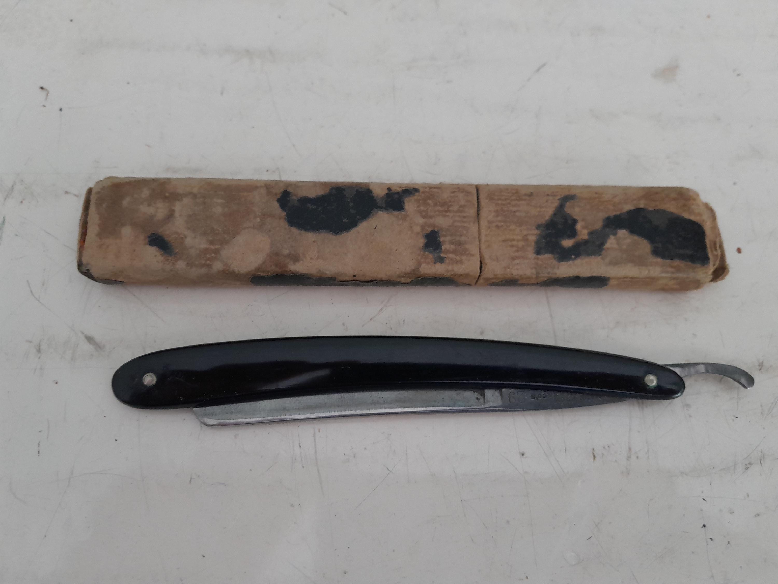 Vintage Straight Razor Emil Kronenberg Solingen - Kayser Ellison
