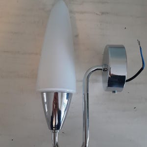 vintage wall lamp Massive - 90s - glass