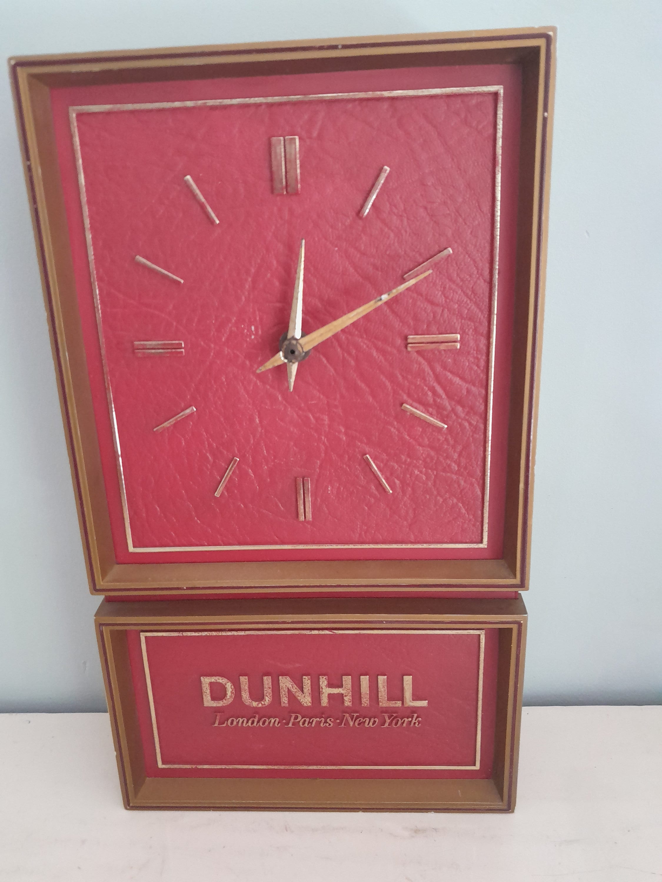 Buy Vintage Dunhill Advertising Clock Not Working Online in India