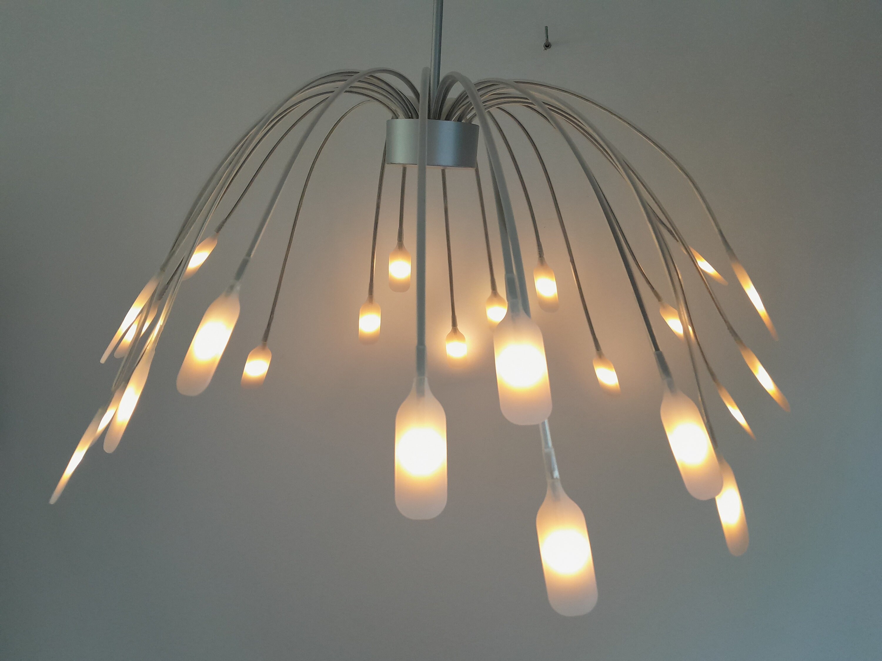 Vintage Ikea Haggas Hanging Lamp - Led Chandelier - Etsy