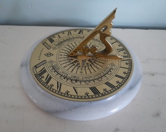Vintage R Glynne Fecit Sundial by Authentic Models