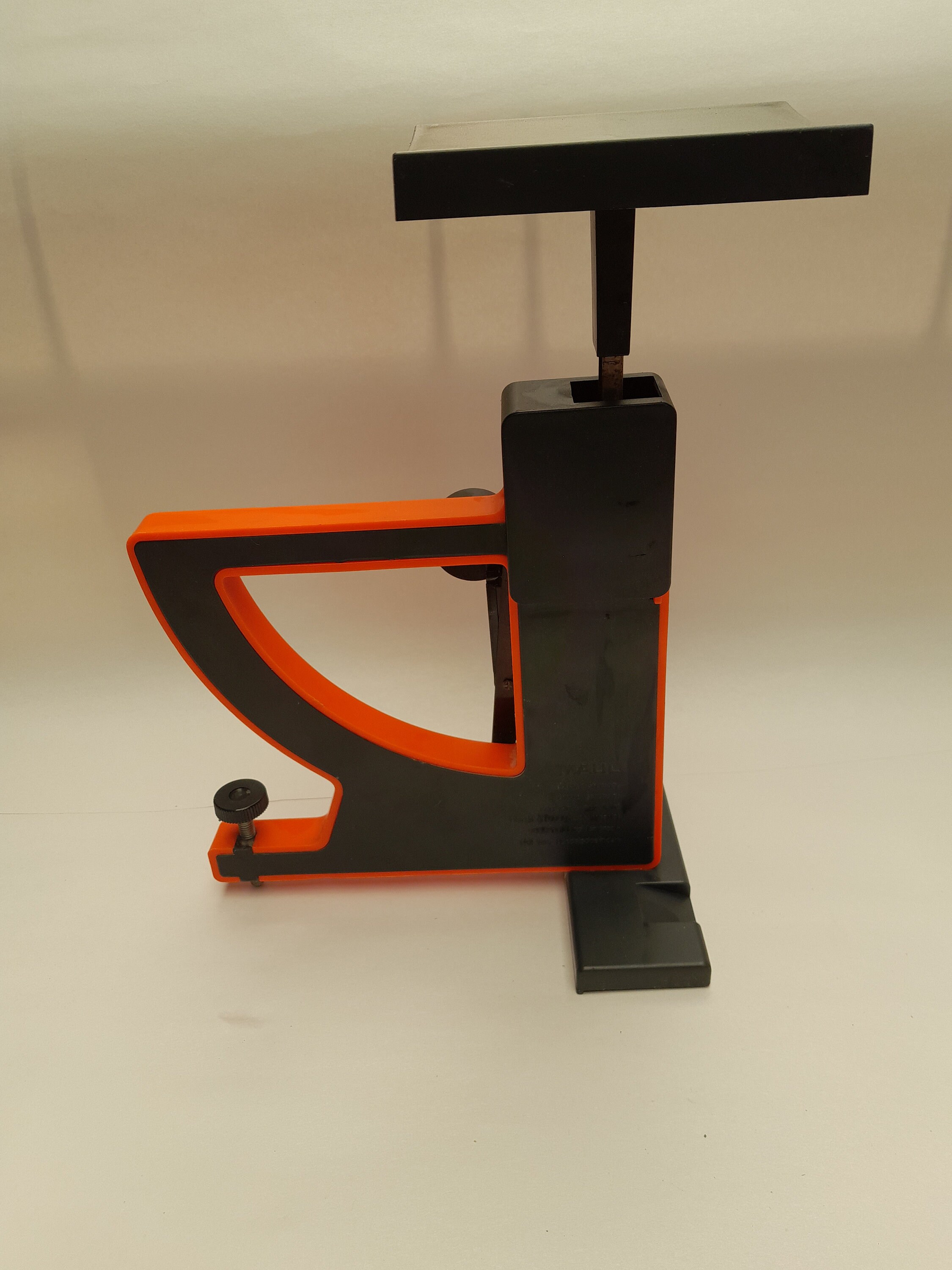 ヴィンテージ Jakob MAUL 郵便レタースケール、オレンジと黒 - 振り子