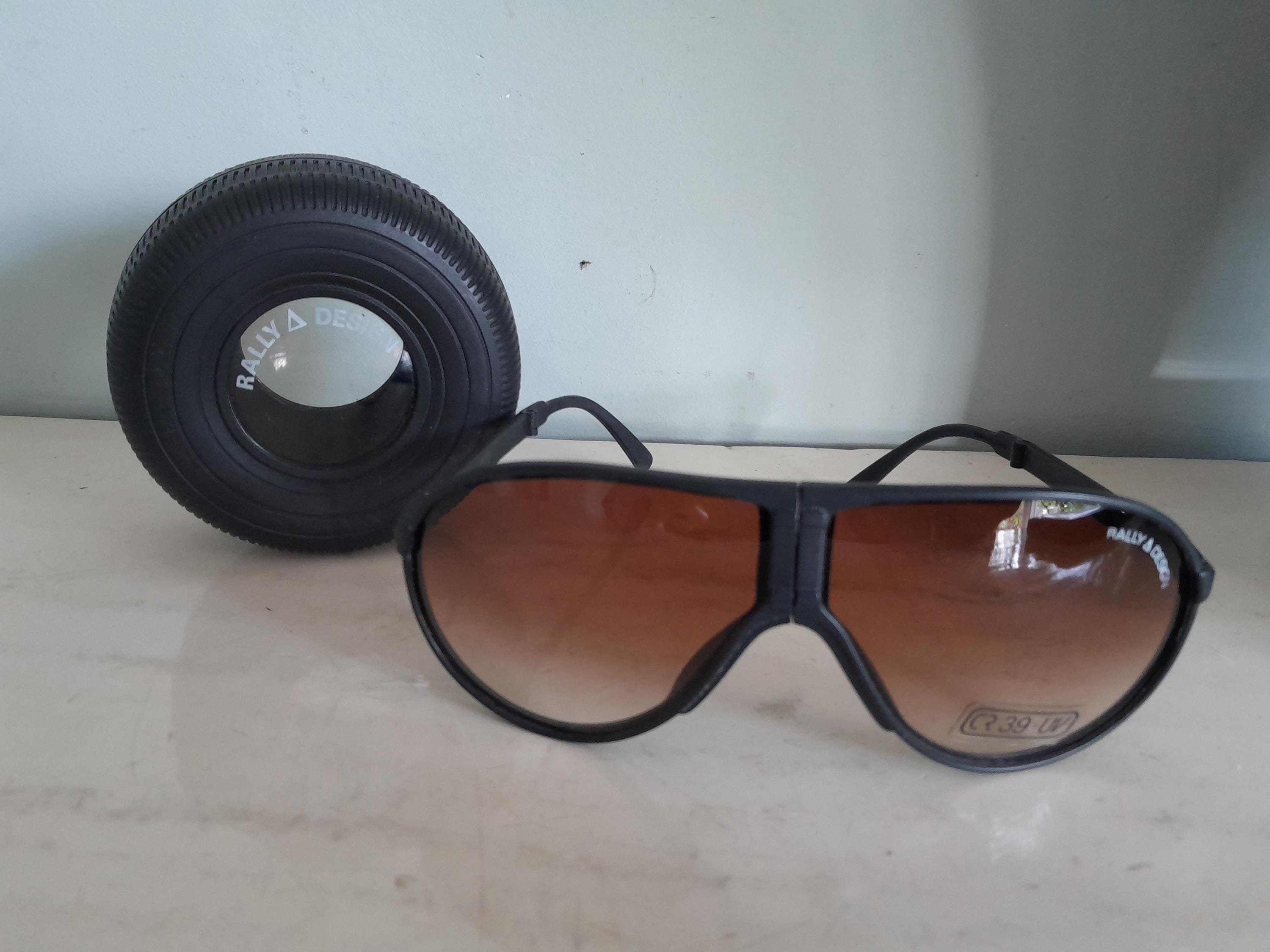 Vintage Rally Design Foldable Sunglasses With Tire Box - Etsy