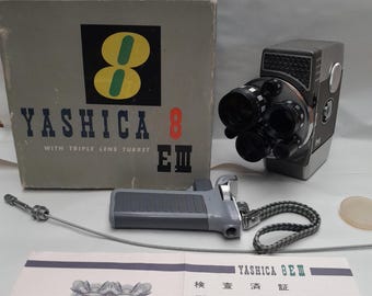 Yashica Electro 8 LD-6 Super 8 Camera, Works! - Etsy