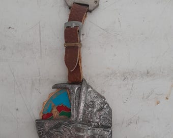 Vintage Schlüsselanhänger in Bocca al Lupo - Italien