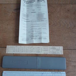 Raphoplex 620 slide rule Rietz - slide rule