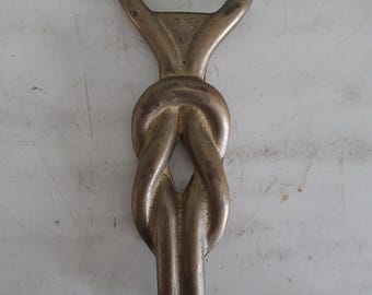 Abrebotellas vintage con nudo marinero - Italia - década de 1960