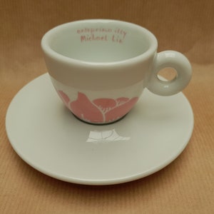 espresso cup and saucer Michael Lin for Illy Art Collection 2006