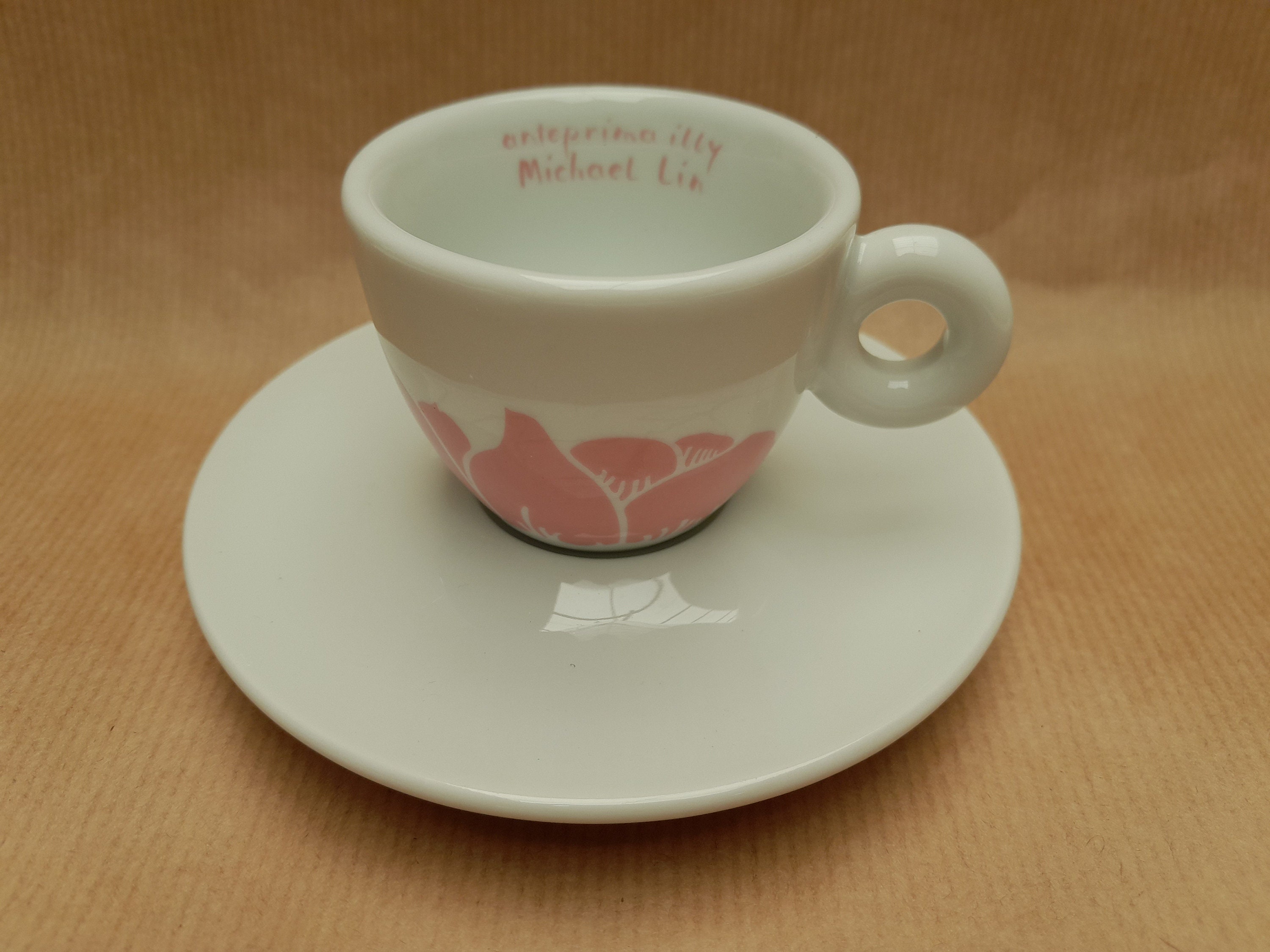 Espresso Cup and Saucer Michael Lin for Illy Art Collection 2006 
