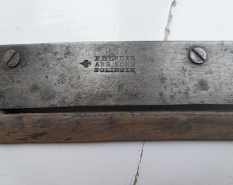 Cuchillo de repollo antiguo F. Herder Abr Sohn Solingen - cuchillo de repollo