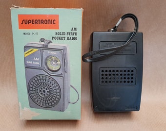 アンティーク　鉱石ラジオ 　\"Midget Pocket Radio\" (米製) アンティーク 鉱石ラジオ Pocket Radio (米製)