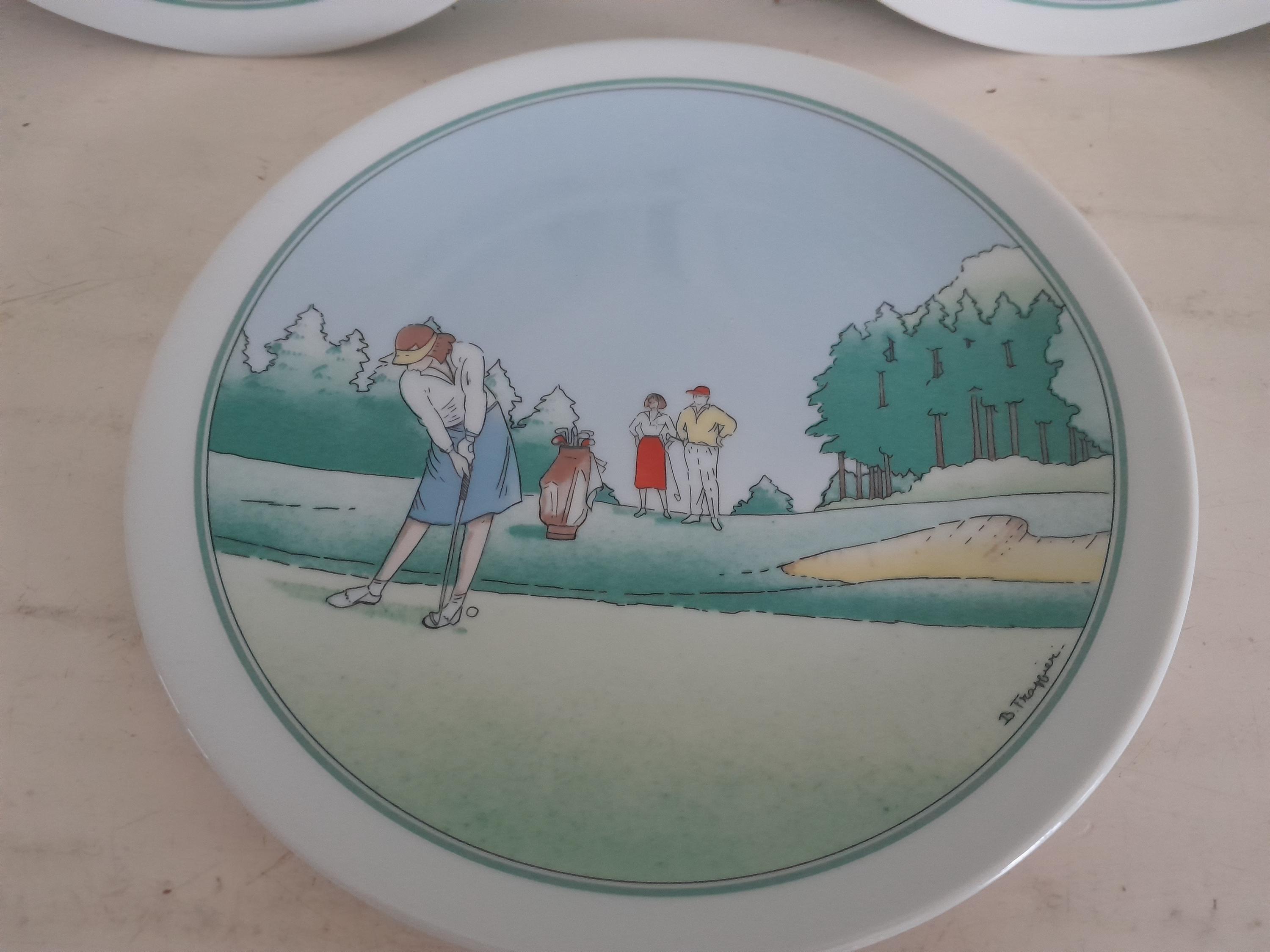 ヴィンテージ プレート ゴルフ デコレーション - Apilco - ゴルフ