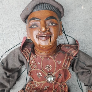Myanmar puppet doll - Etsy 日本