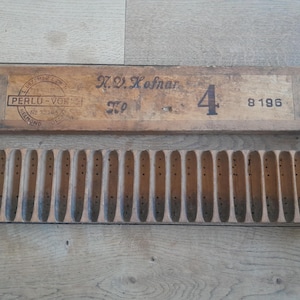 Moule à cigares en bois vintage Jester en forme de perle – L. Broom – Antique Dutch