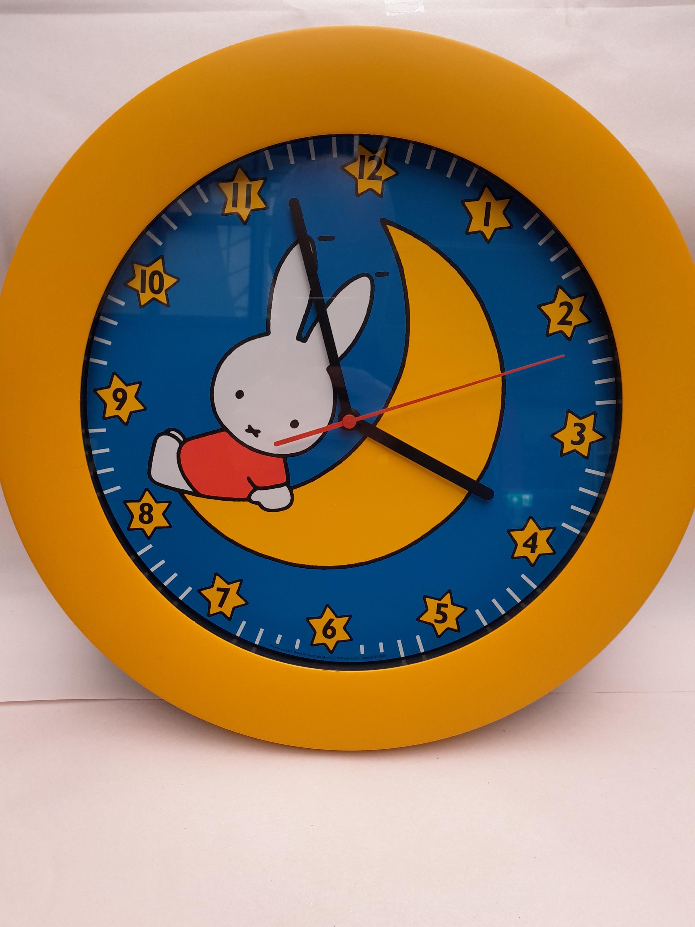 miffyオブジェクロック Vintage Miffy Clock - Miffy - Dick Bruna - Etsy