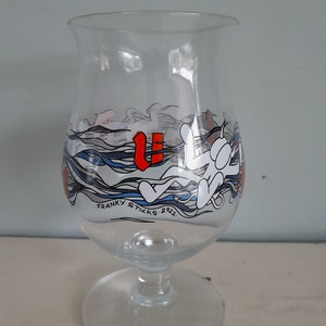 Duvel beer glass - glass - Franky Sticks - Limited Edition - Belgian beer